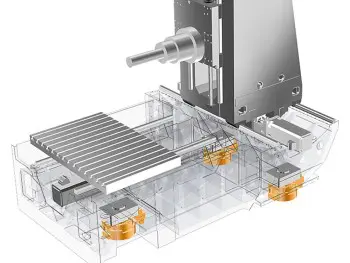Aufstellelement actieve stabilisatie Fraunhofer IWU