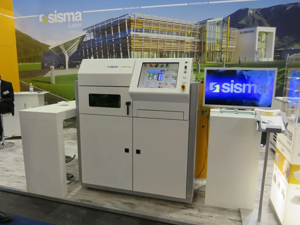 De MySint100 van Sisma op de EuroMold