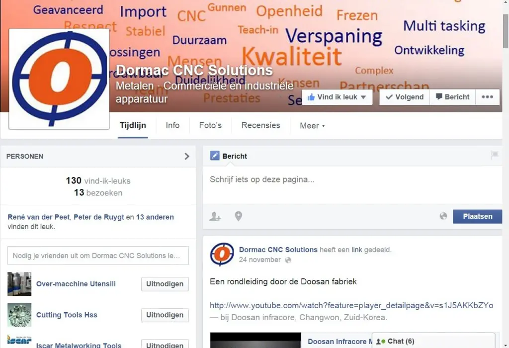 Dormac op Facebook. Joost Verschure: ‘’Met Facebook willen we ons bereik vergroten’’