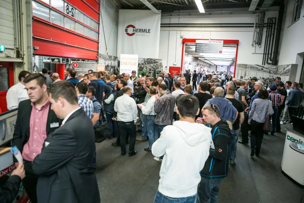 De Hausausstellung van Hermle is vorige week bezocht door 2.600 bezoekers (foto: Hermle)