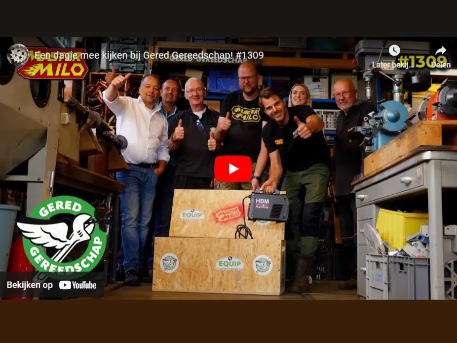 MasterMilo heeft een bezoek gebracht aan Gered Gereedschap.