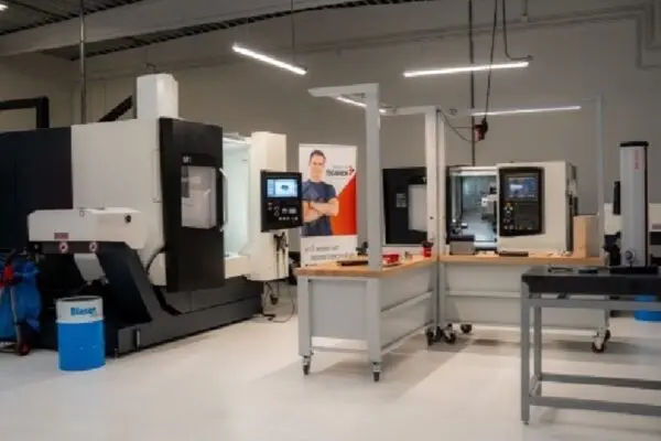Het CNC test- en trainingscentrum in Eindhoven.