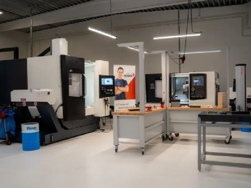 Het CNC test- en trainingscentrum in Eindhoven.