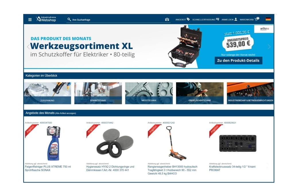 IndustryArea start webshop featured image